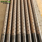 Deep Well Drilling Perforated Stainless Steel Pipe White Color 1 - 22 Inch Outer Dia